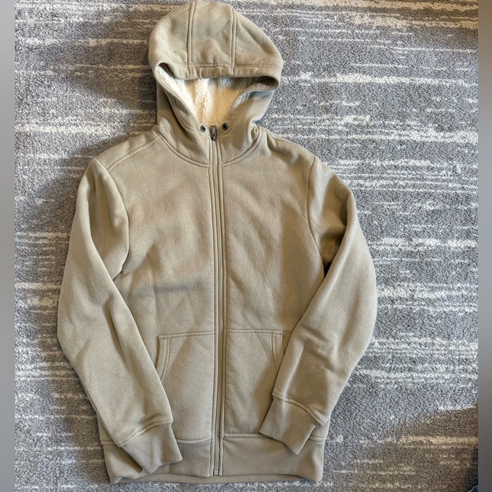 George Soft Cream Fleece Jacket